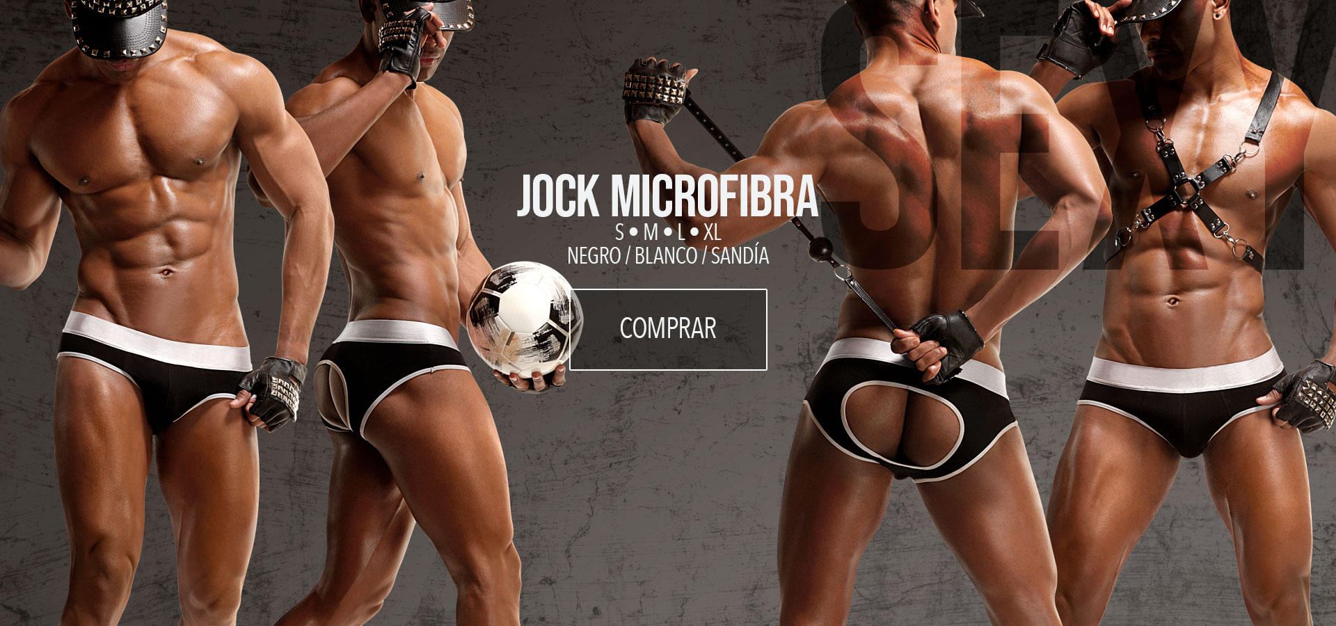 Jock de Microfibra Ropa Interior Sexy Fever