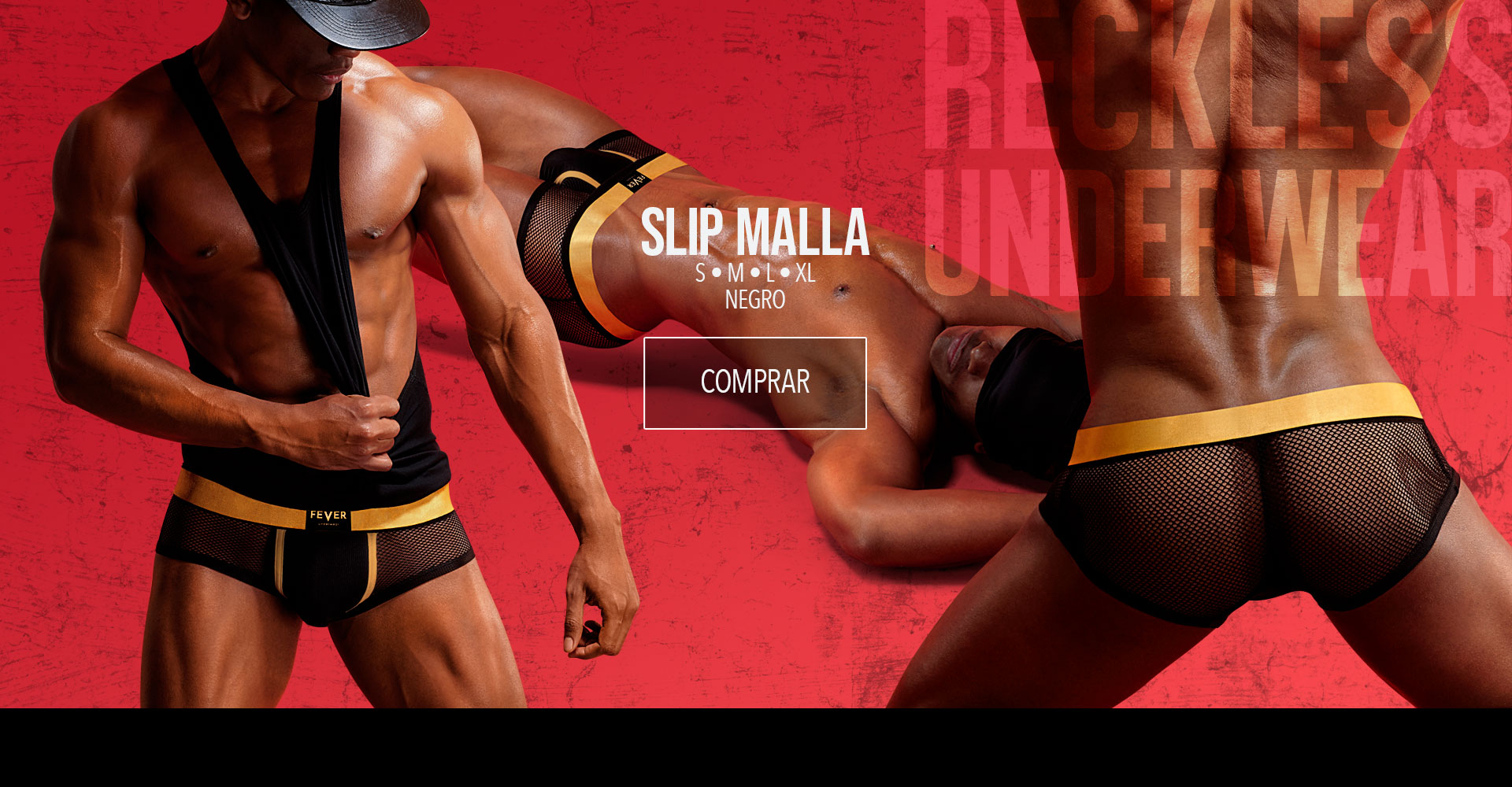 Slip de Malla Ropa Interior Sexy Fever